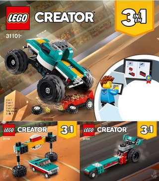 31101-Monster Truck - INSTRUCTIONS ONLY Instructions LEGO®