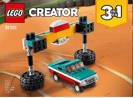 31101-Monster Truck - INSTRUCTIONS ONLY Instructions LEGO® Slightly Used Book 2