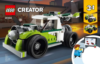 31103-Rocket Truck - INSTRUCTIONS ONLY Instructions LEGO®
