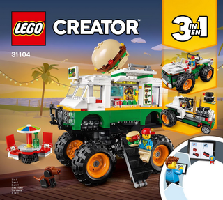 31104-Monster Burger Truck - INSTRUCTIONS ONLY Instructions LEGO®