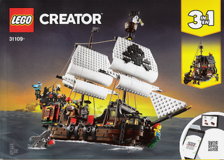 31109-Pirate Ship - INSTRUCTIONS ONLY Instructions LEGO® Slightly Used Book 1