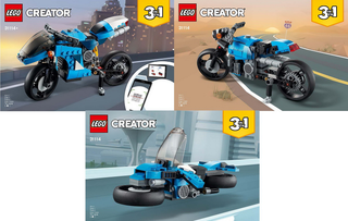 31114-Superbike - INSTRUCTIONS ONLY Instructions LEGO®