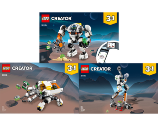 31115-Space Mining Mech - INSTRUCTIONS ONLY Instructions LEGO®