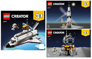 31117-Space Shuttle Adventure - INSTRUCTIONS ONLY Instructions LEGO®