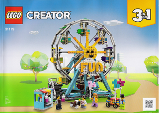 31119-Ferris Wheel - INSTRUCTIONS ONLY Instructions LEGO® Slightly Used Book 1