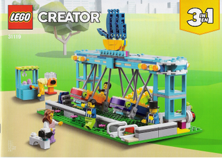 31119-Ferris Wheel - INSTRUCTIONS ONLY Instructions LEGO® Slightly Used Book 2