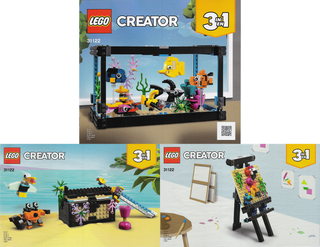 31122-Fish Tank - INSTRUCTIONS ONLY Instructions LEGO®