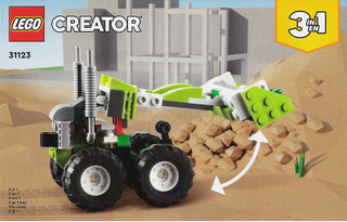 31123-Off - road Buggy - INSTRUCTIONS ONLY Instructions LEGO® Slightly Used Book 2