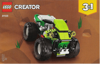 31123-Off - road Buggy - INSTRUCTIONS ONLY Instructions LEGO® Slightly Used Book 3