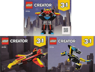 31124-Super Robot - INSTRUCTIONS ONLY Instructions LEGO®