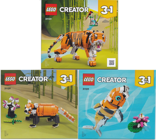 31129-Majestic Tiger - INSTRUCTIONS ONLY Instructions LEGO®