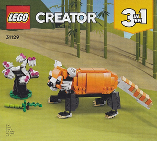 31129-Majestic Tiger - INSTRUCTIONS ONLY Instructions LEGO® Slightly Used Book 2