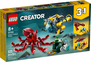 31130 - Sunken Treasure Mission - EMPTY BOX ONLY