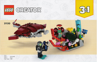 31130-Sunken Treasure Mission - INSTRUCTIONS ONLY Instructions LEGO® Slightly Used Book 3