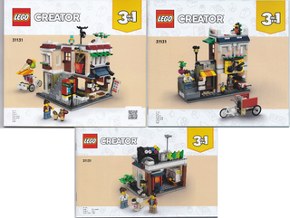31131-Downtown Noodle Shop - INSTRUCTIONS ONLY Instructions LEGO®