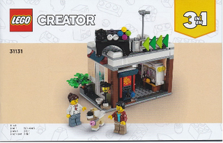 31131-Downtown Noodle Shop - INSTRUCTIONS ONLY Instructions LEGO® Slightly Used Book 3