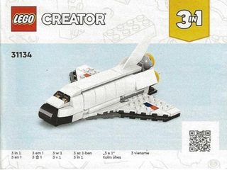 31134-Space Shuttle - INSTRUCTIONS ONLY Instructions LEGO® Slightly Used Book 1