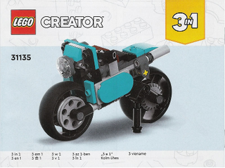31135-Vintage Motorcycle - INSTRUCTIONS ONLY Instructions LEGO® Slightly Used Book 2