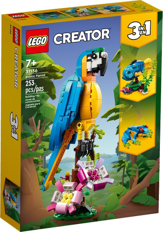 31136 - Exotic Parrot - EMPTY BOX ONLY Empty Box LEGO®
