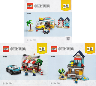 31138-Beach Camper Van - INSTRUCTIONS ONLY Instructions LEGO®