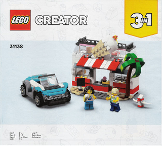 31138-Beach Camper Van - INSTRUCTIONS ONLY Instructions LEGO® Slightly Used Book 2