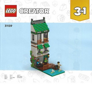 31139-Cozy House - INSTRUCTIONS ONLY Instructions LEGO® Slightly Used Book 3