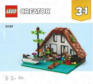 31139-Cozy House - INSTRUCTIONS ONLY Instructions LEGO® Slightly Used Book 2