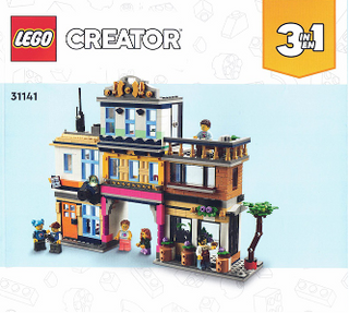 31141-Main Street - INSTRUCTIONS ONLY Instructions LEGO® Slightly Used Book 3