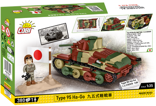 COBI Type 95 Ha-Go Tank: Set #3115 Cobi Kit Cobi Toys