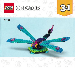 31157-Exotic Peacock - INSTRUCTIONS ONLY Instructions LEGO® Slightly Used Book 2