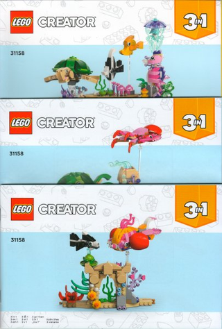 31158-Sea Animals - INSTRUCTIONS ONLY Instructions LEGO®