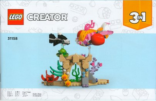 31158-Sea Animals - INSTRUCTIONS ONLY Instructions LEGO® Slightly Used Book 1