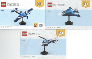 31160-Race Plane - INSTRUCTIONS ONLY Instructions LEGO®
