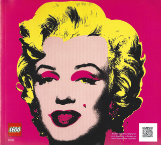 31197-Warhol Marilyn Monroe - INSTRUCTIONS ONLY Instructions LEGO®