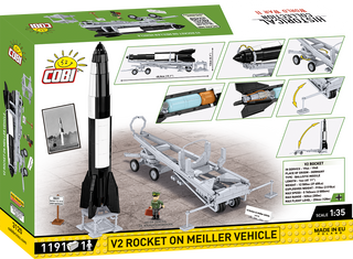 COBI EXECUTIVE EDITION V2 Rocket on Meiller Vehicle : Set #3120 Cobi Kit Cobi Toys