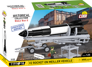 COBI EXECUTIVE EDITION V2 Rocket on Meiller Vehicle : Set #3120 Cobi Kit Cobi Toys