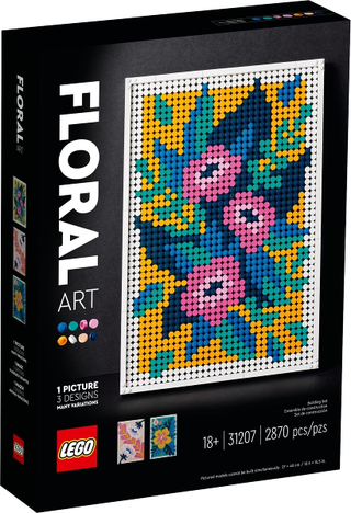 31207 - Floral Art - EMPTY BOX ONLY Empty Box LEGO®