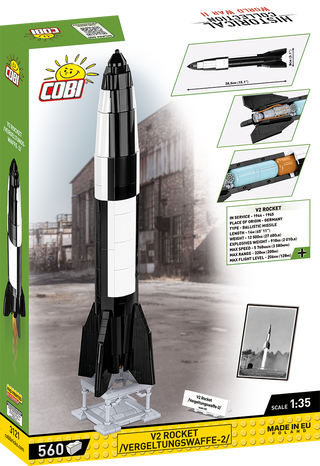 COBI V2 Rocket Vergeltungswaffe-2 : Set #3121 Cobi Kit Cobi Toys