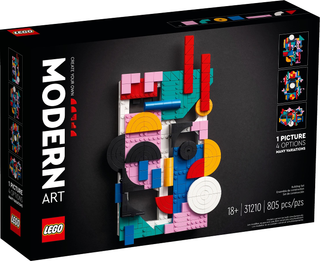 Modern Art, 31210 - LEGO® Art Set Building Kit LEGO®