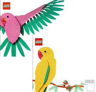 31211-The Fauna Collection - Macaw Parrots - INSTRUCTIONS ONLY Instructions LEGO®