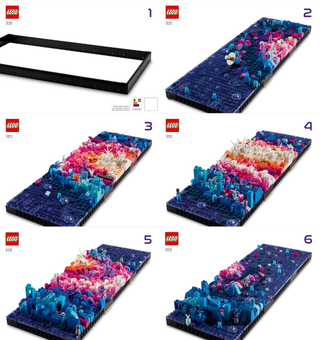 31212-The Milky Way Galaxy - INSTRUCTIONS ONLY Instructions LEGO®