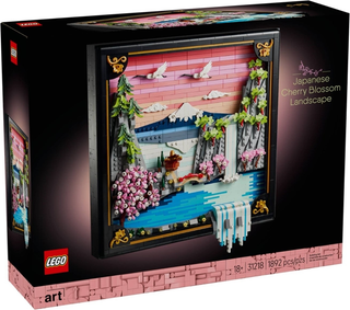 31218 - Japanese Cherry Blossom Landscape - EMPTY BOX ONLY Empty Box LEGO®