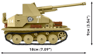 COBI Sd. Kfz. 139 MARDER III Tank Destroyer: Set #3131 Cobi Kit Cobi Toys