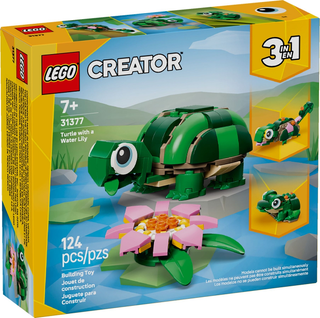 31377 - Turtle with a Water Lily - EMPTY BOX ONLY