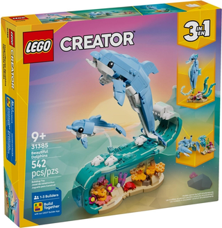 31385 - Beautiful Dolphins - EMPTY BOX ONLY