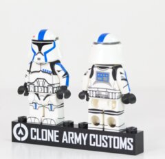 P1 Heavy Blue Assault Trooper - CAC Custom minifigure Clone Army Customs