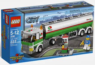 Tank Truck, 3180 LEGO® City Set Building Kit LEGO®