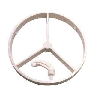 LEGO® Minifigure, Plume Feather Wheel, 3 on Spure, Part# 4502 Part LEGO® White Only Small Plume Feather