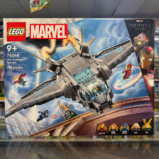 The Avengers Quinjet, 76248 - LEGO® Marvel Set Building Kit LEGO® As-is, Incomplete (Read Condition Guide)
