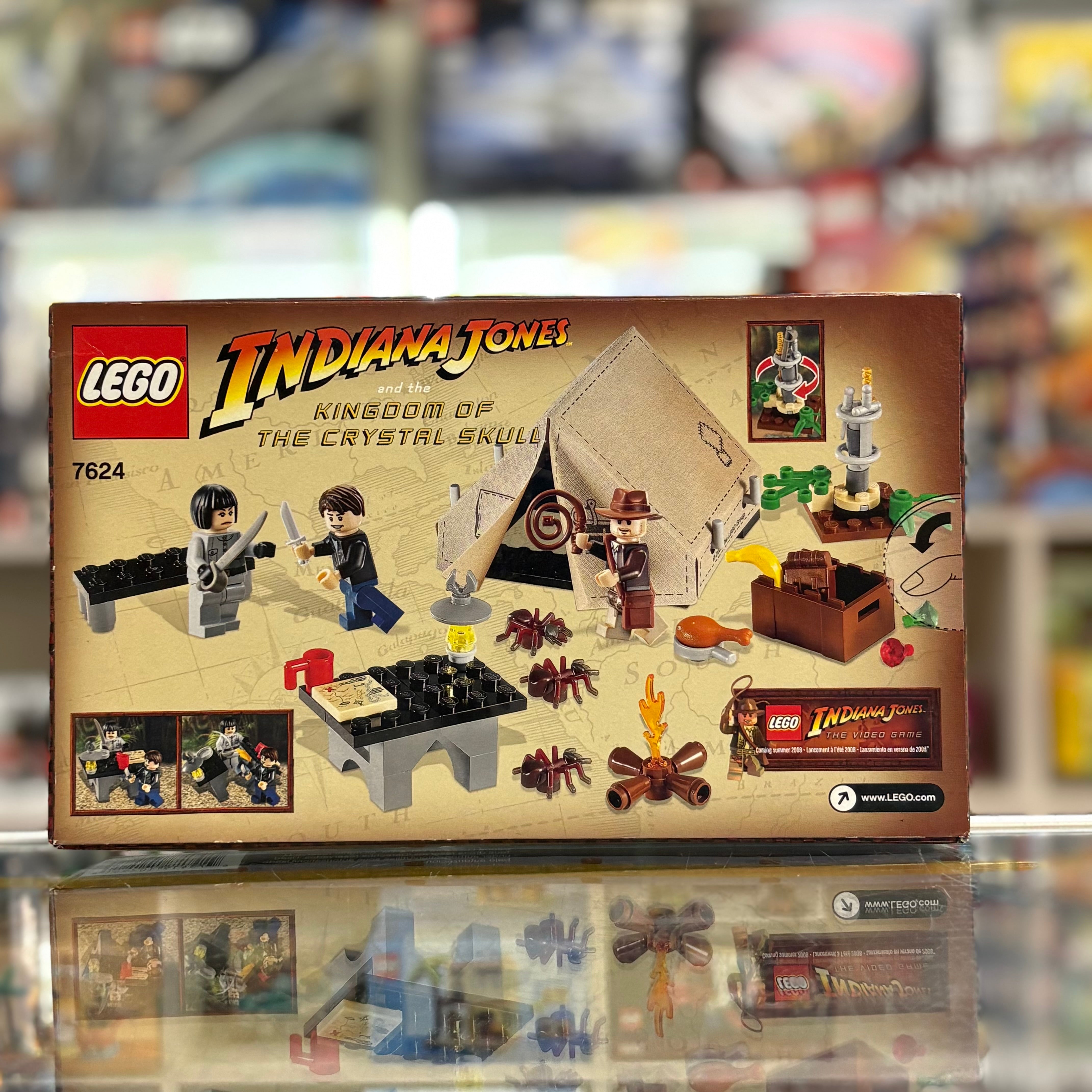 lego indiana jones tent LEGO Indiana Jones 7624: Jungle Duel